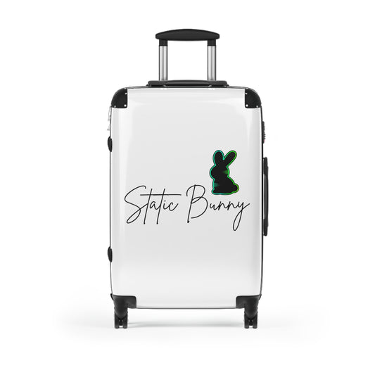 Static Bunny Carry-on Suitcase - Radioactive