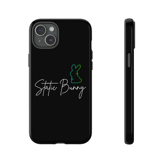 Static Bunny Phone Case - Radioactive