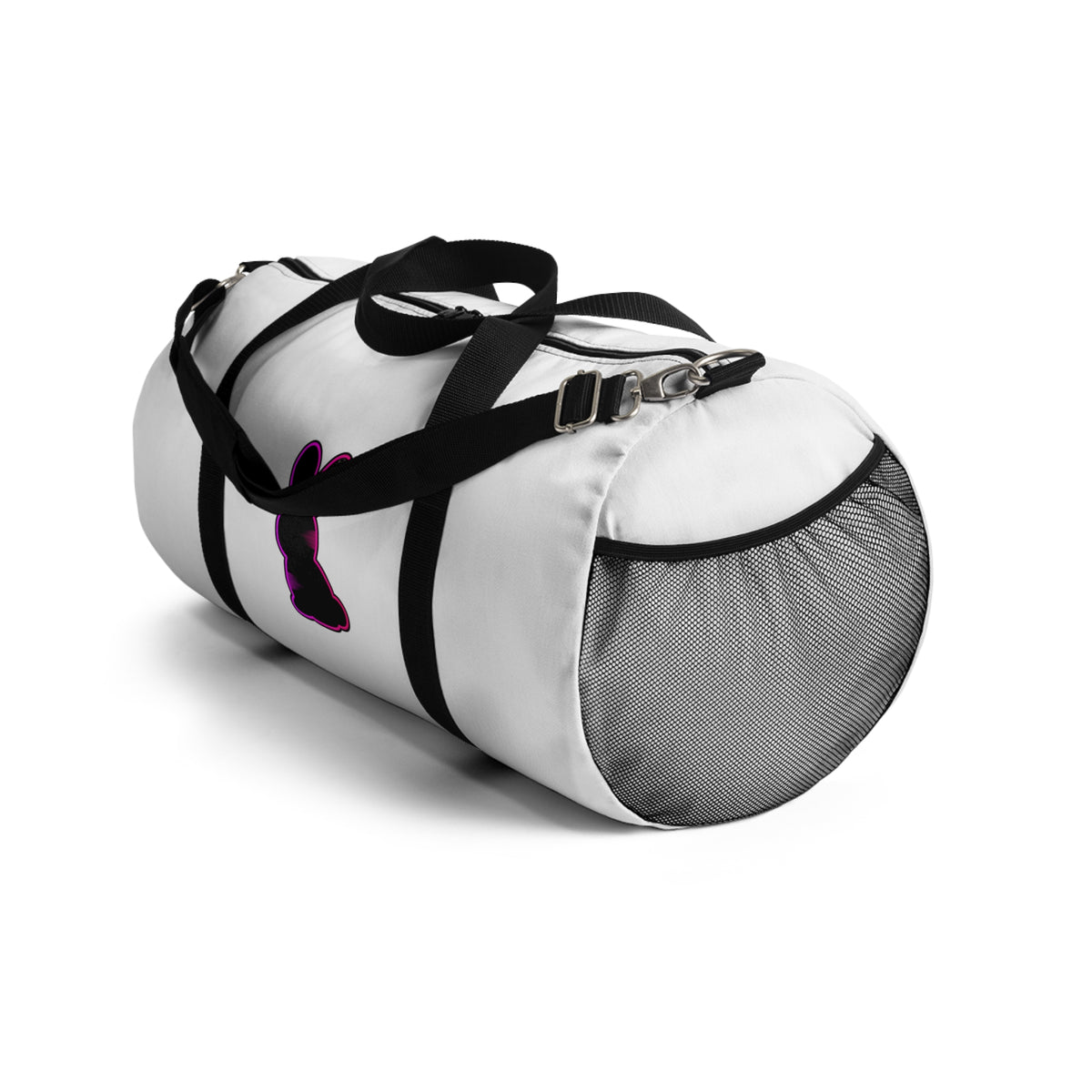 Static Bunny Duffel Bag - Ultraviolet