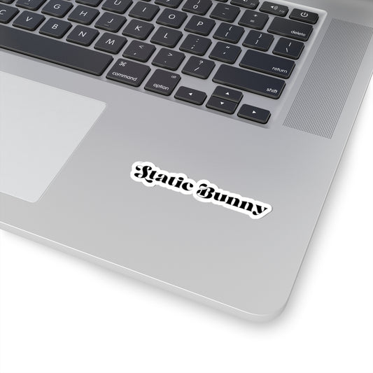 Static Bunny Sticker - Deep Hydro