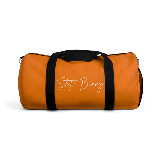 Neon Static Bunny Duffel Bag - Neon Sunset