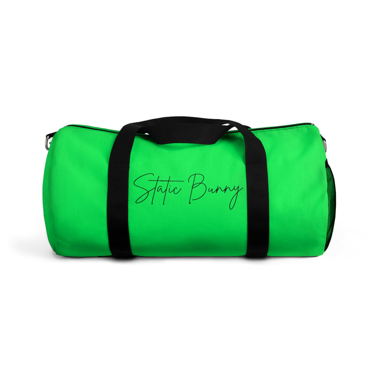 Neon Static Bunny Duffel Bag — Radioactive