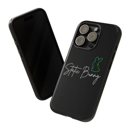 Static Bunny Phone Case - Radioactive
