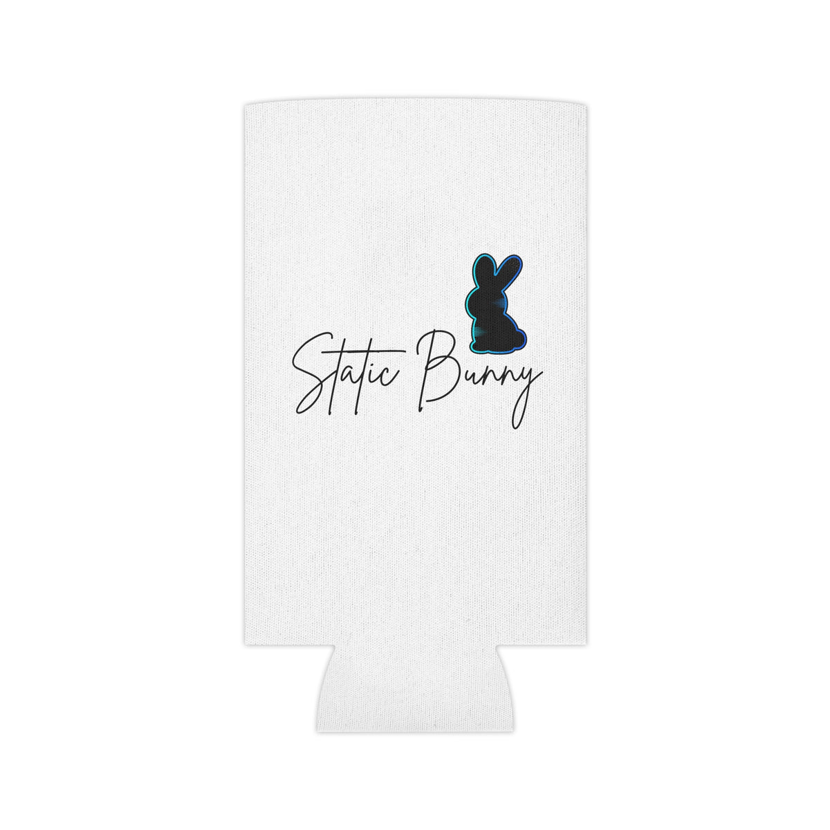 Static Bunny Can Cooler - Deep Hydro