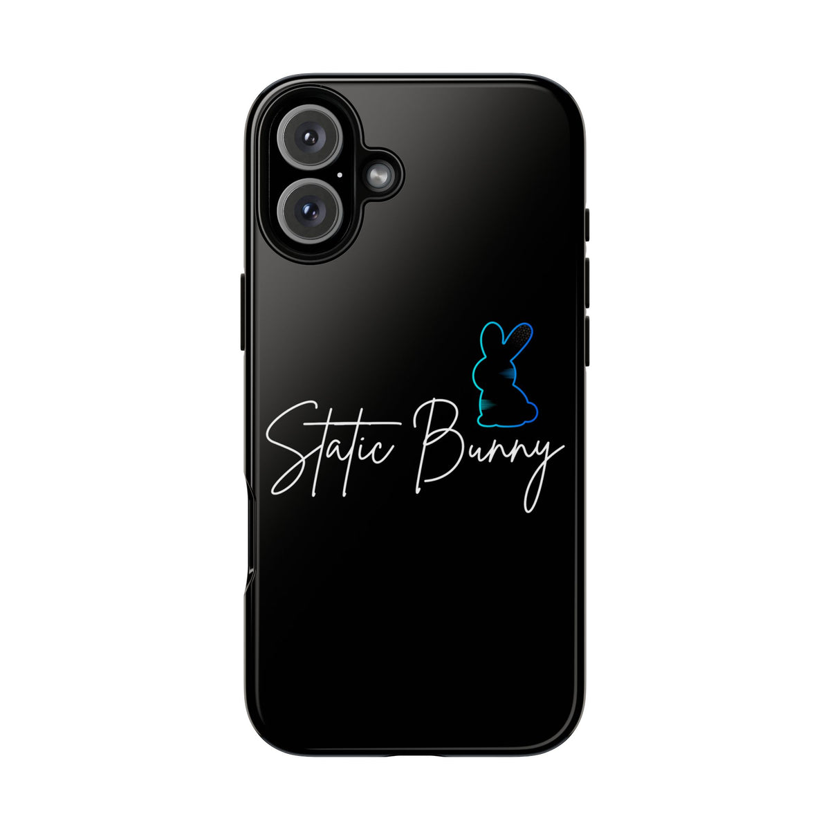 Static Bunny Phone Case - Deep Hydro