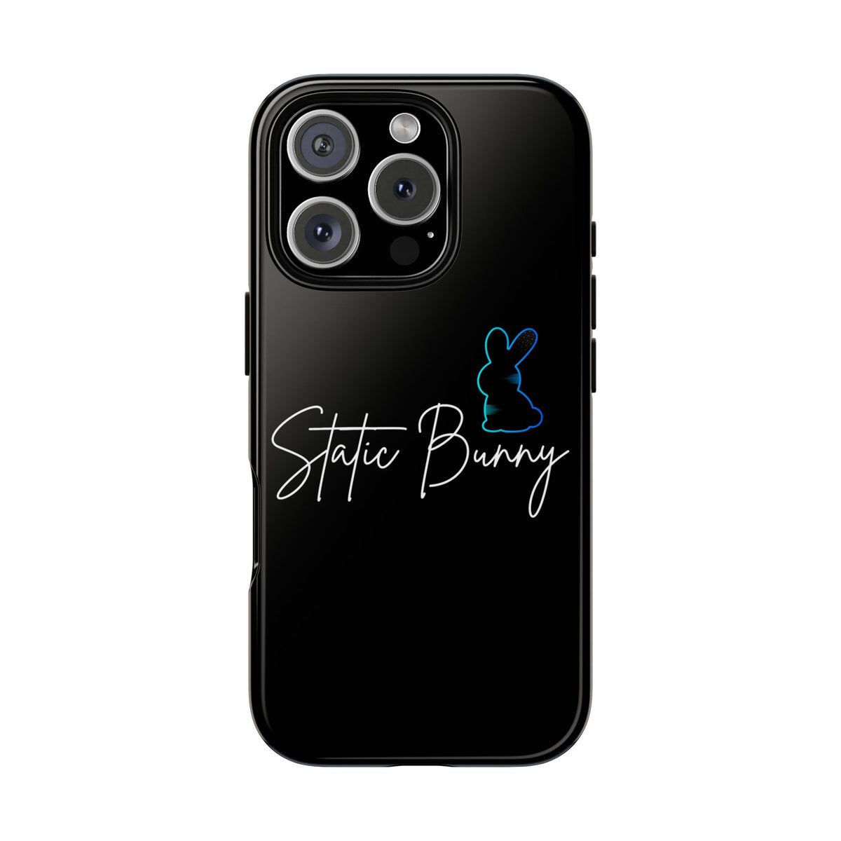 Static Bunny Phone Case - Deep Hydro