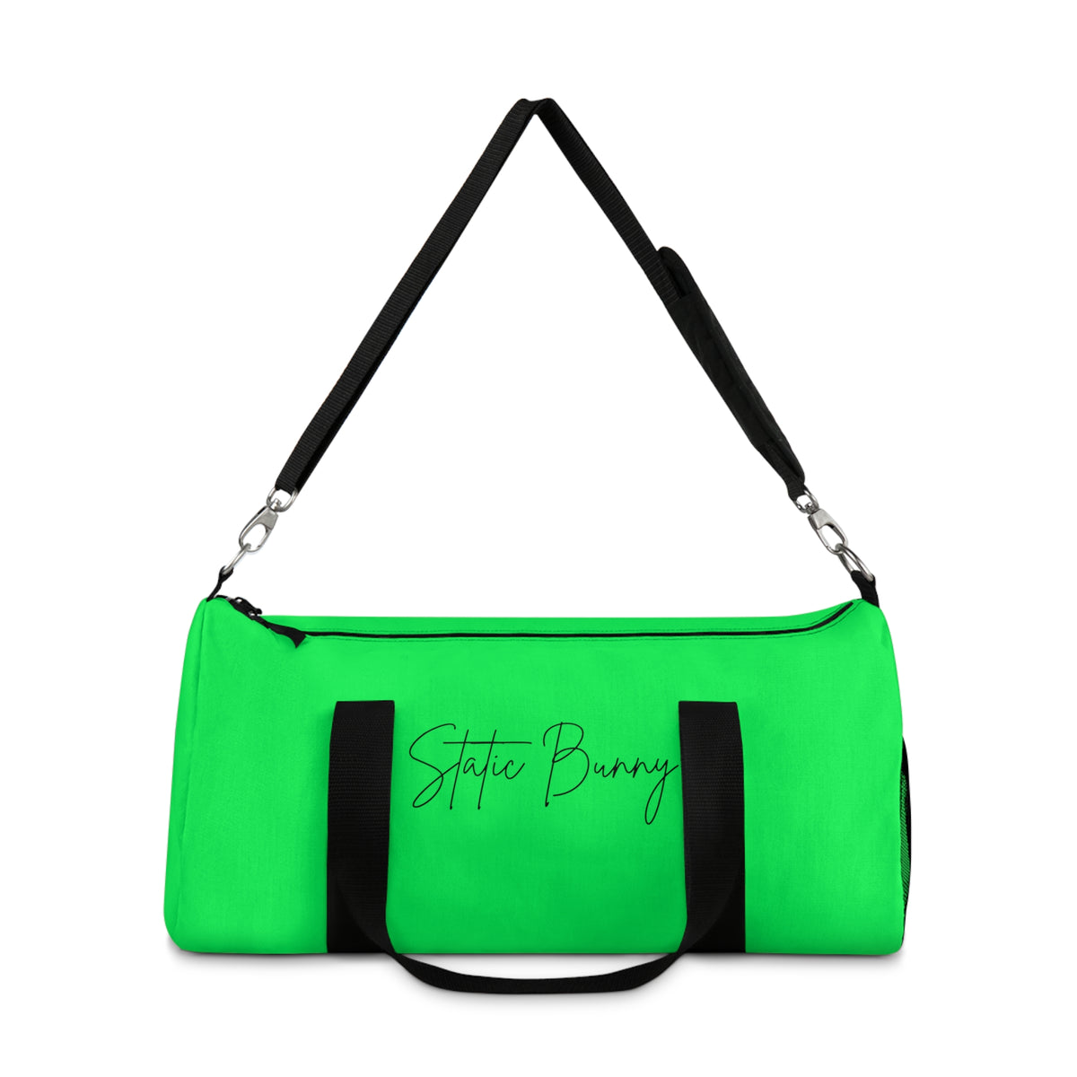 Neon Static Bunny Duffel Bag — Radioactive