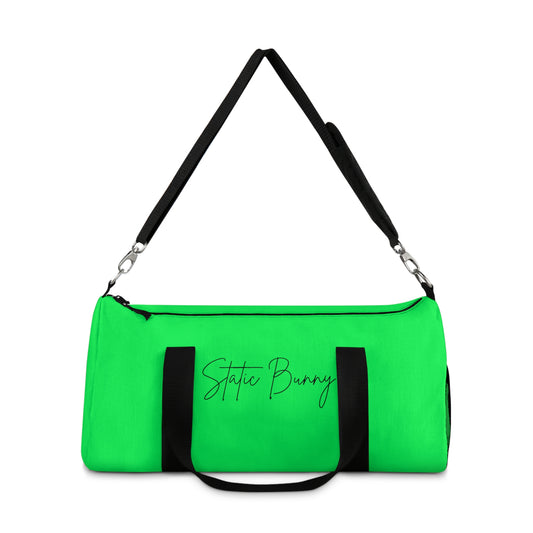 Neon Static Bunny Duffel Bag — Radioactive