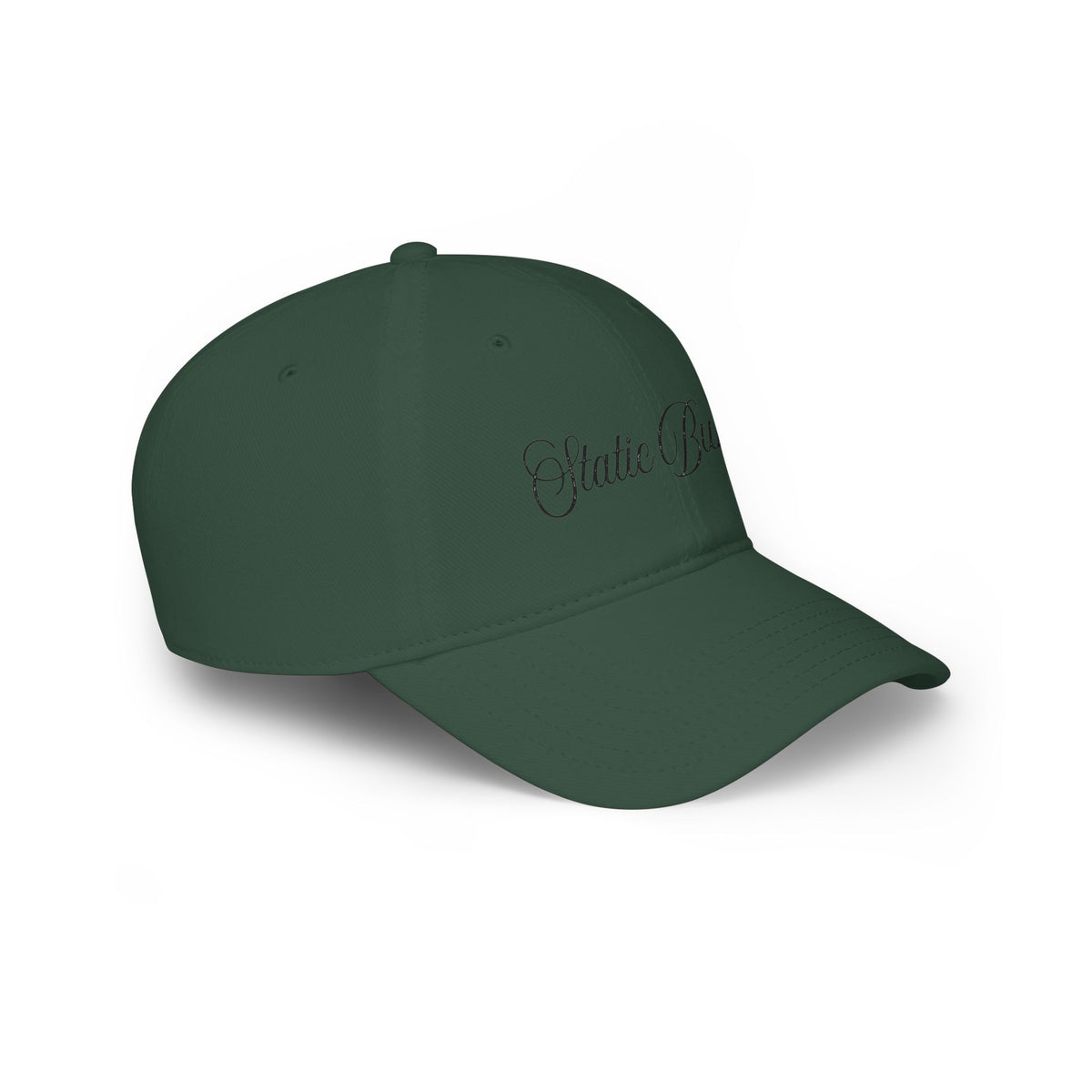 Static Bunny Baseball Cap - Neon Sunset Font