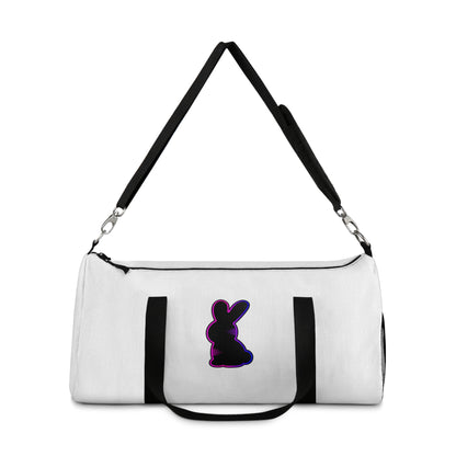 Static Bunny Duffel Bag - Synthwave