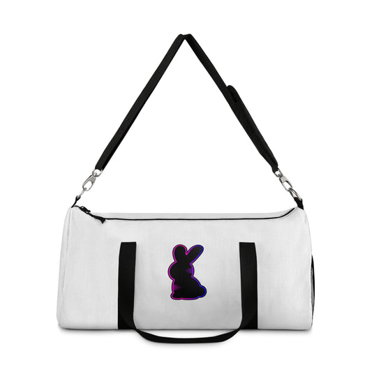 Static Bunny Duffel Bag - Synthwave