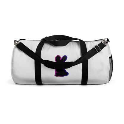 Static Bunny Duffel Bag - Synthwave