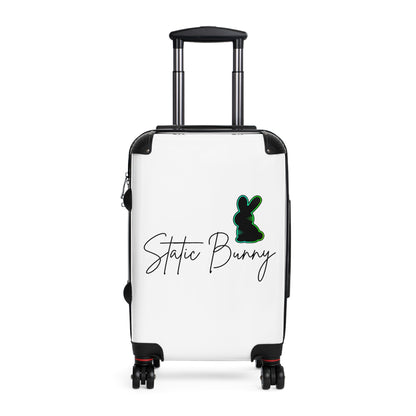 Static Bunny Carry-on Suitcase - Radioactive