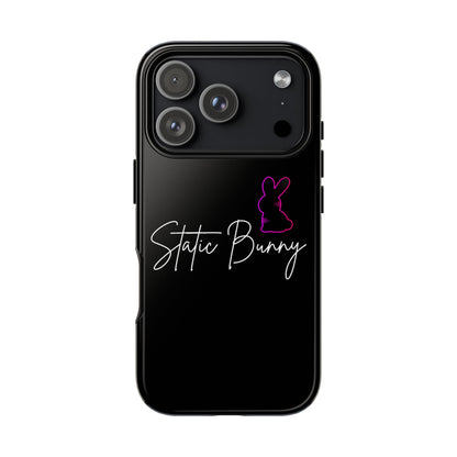 Static Bunny Phone Case - Ultraviolet
