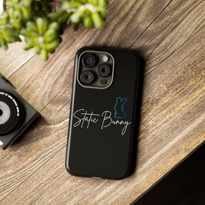 Static Bunny Phone Case - Deep Hydro