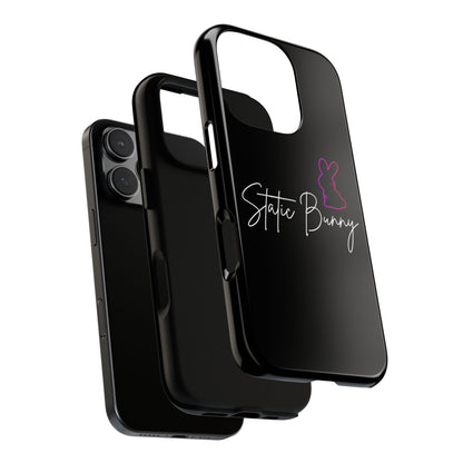 Static Bunny Phone Case - Ultraviolet