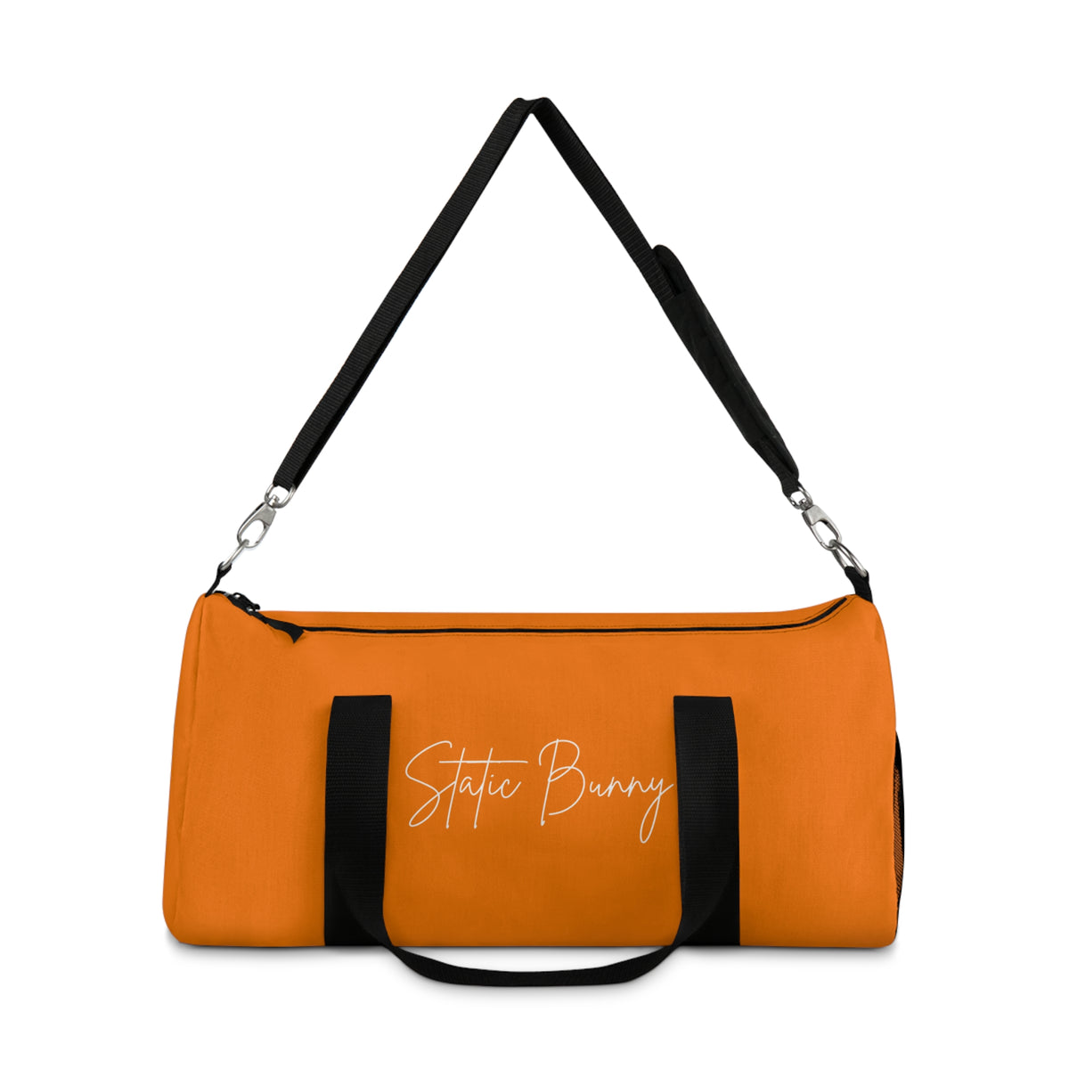 Neon Static Bunny Duffel Bag - Neon Sunset
