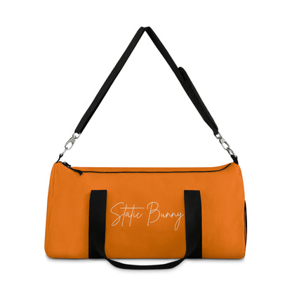 Neon Static Bunny Duffel Bag - Neon Sunset