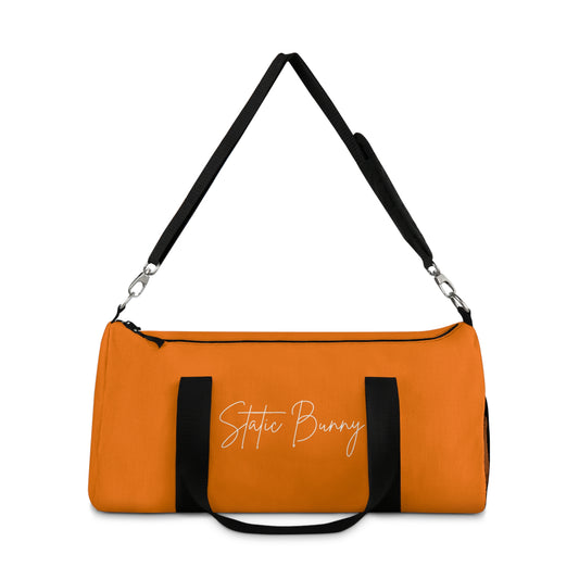 Neon Static Bunny Duffel Bag - Neon Sunset