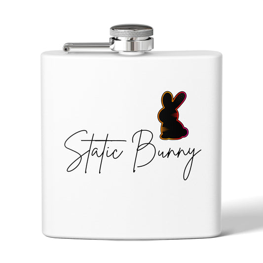 Static Bunny Flask - Neon Sunset