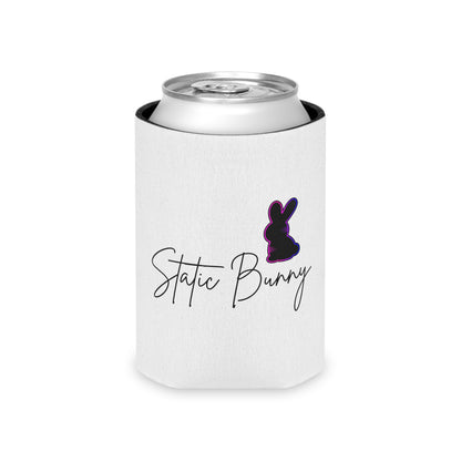 Static Bunny Can Cooler - Synthwave