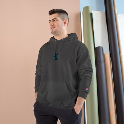 Static Bunny Hoodie - Deep Hydro