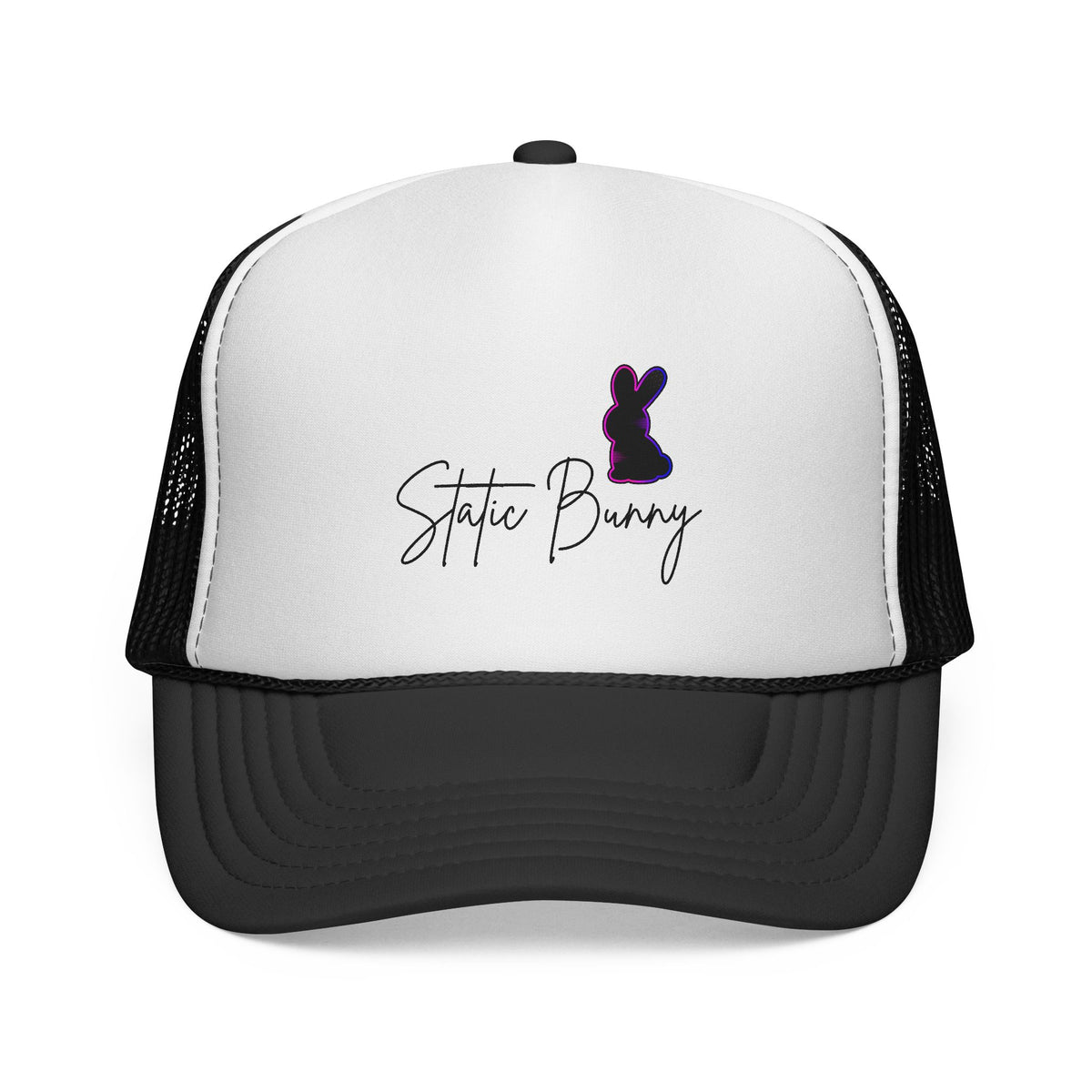 Static Bunny Hat - Synthwave