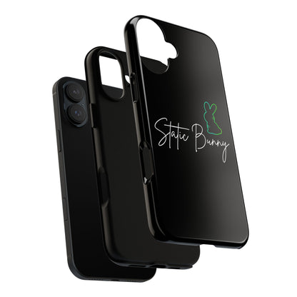 Static Bunny Phone Case - Radioactive
