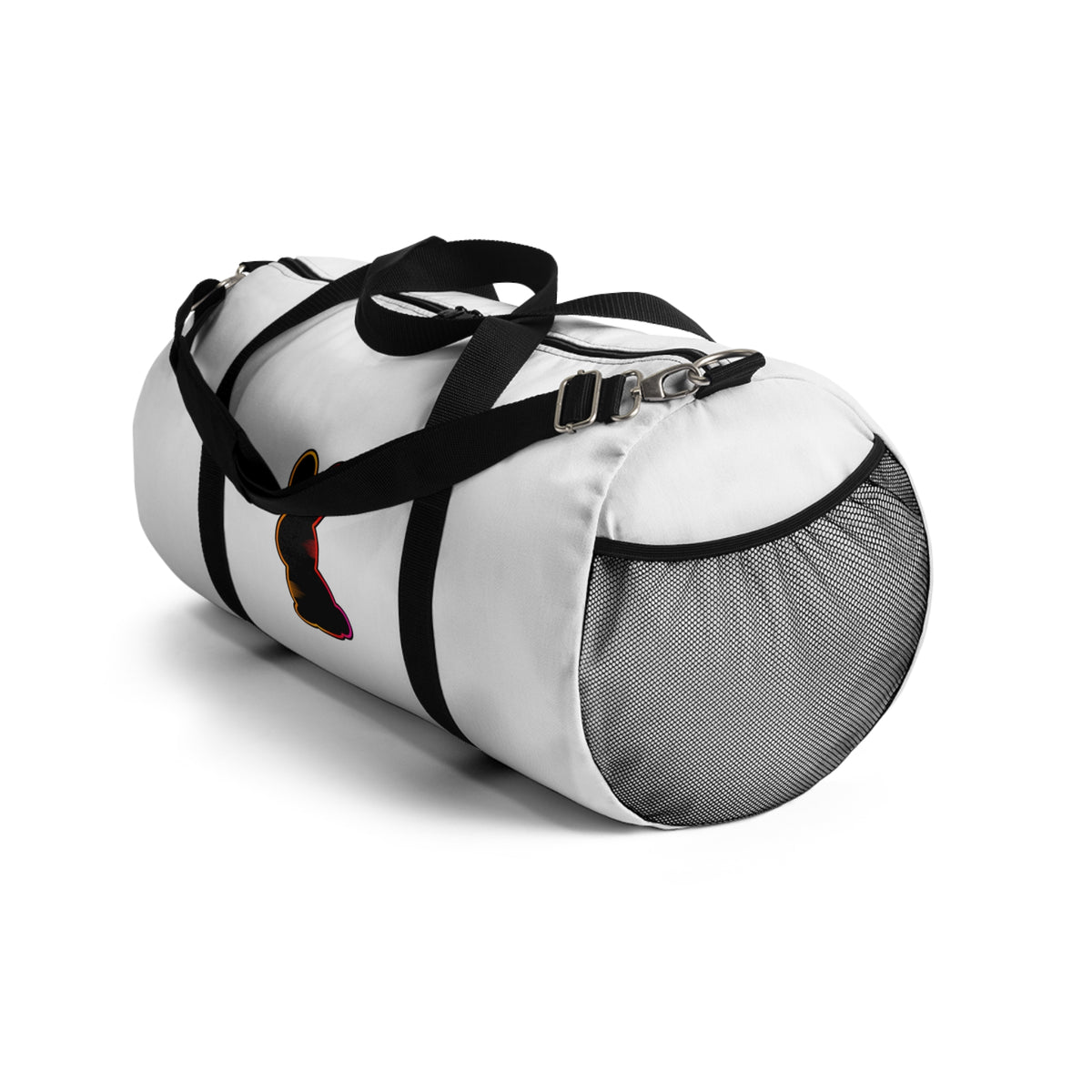 Static Bunny Duffel Bag - Neon Sunset