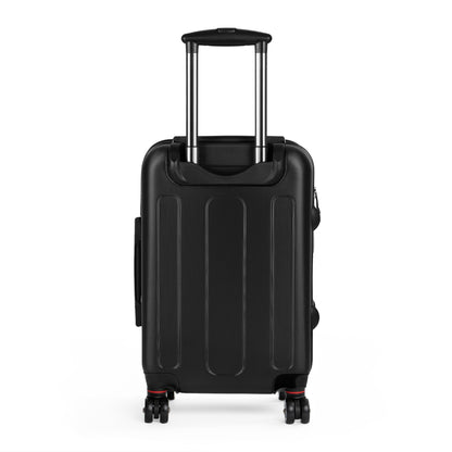 Static Bunny Carry-On Suitcase - Neon Sunset