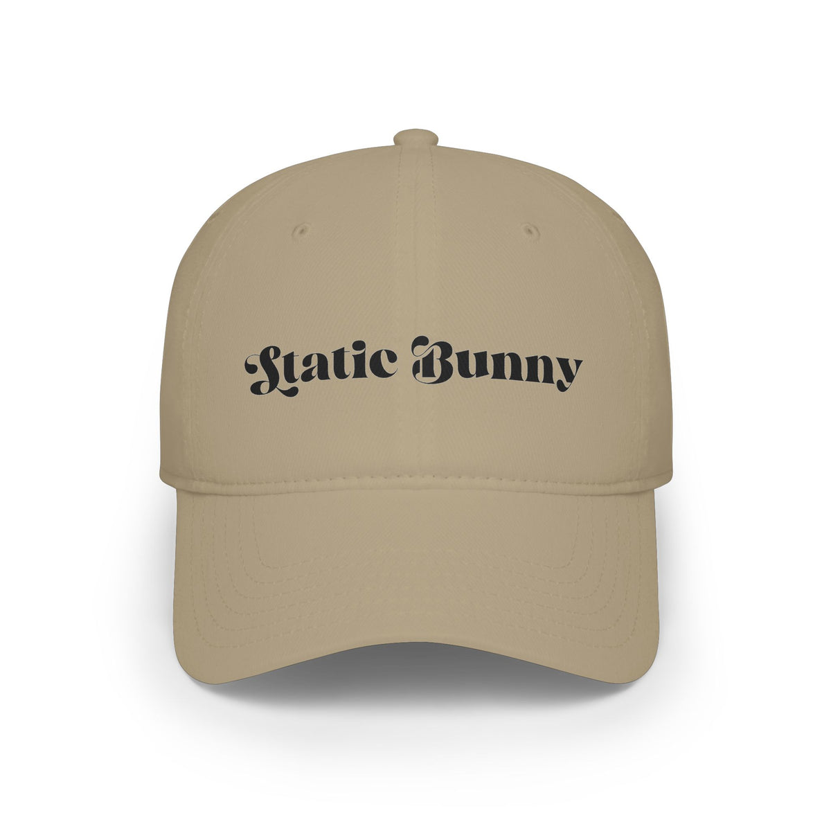 Static Bunny Baseball Cap - Deep Hydro Font