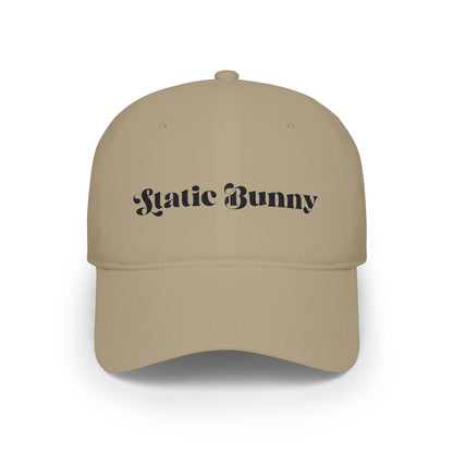 Static Bunny Baseball Cap - Deep Hydro Font