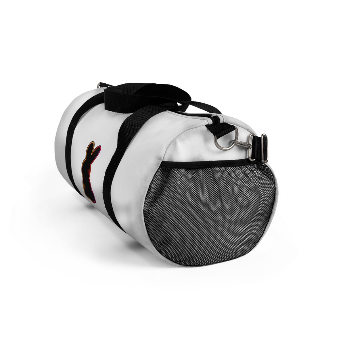 Static Bunny Duffel Bag - Neon Sunset