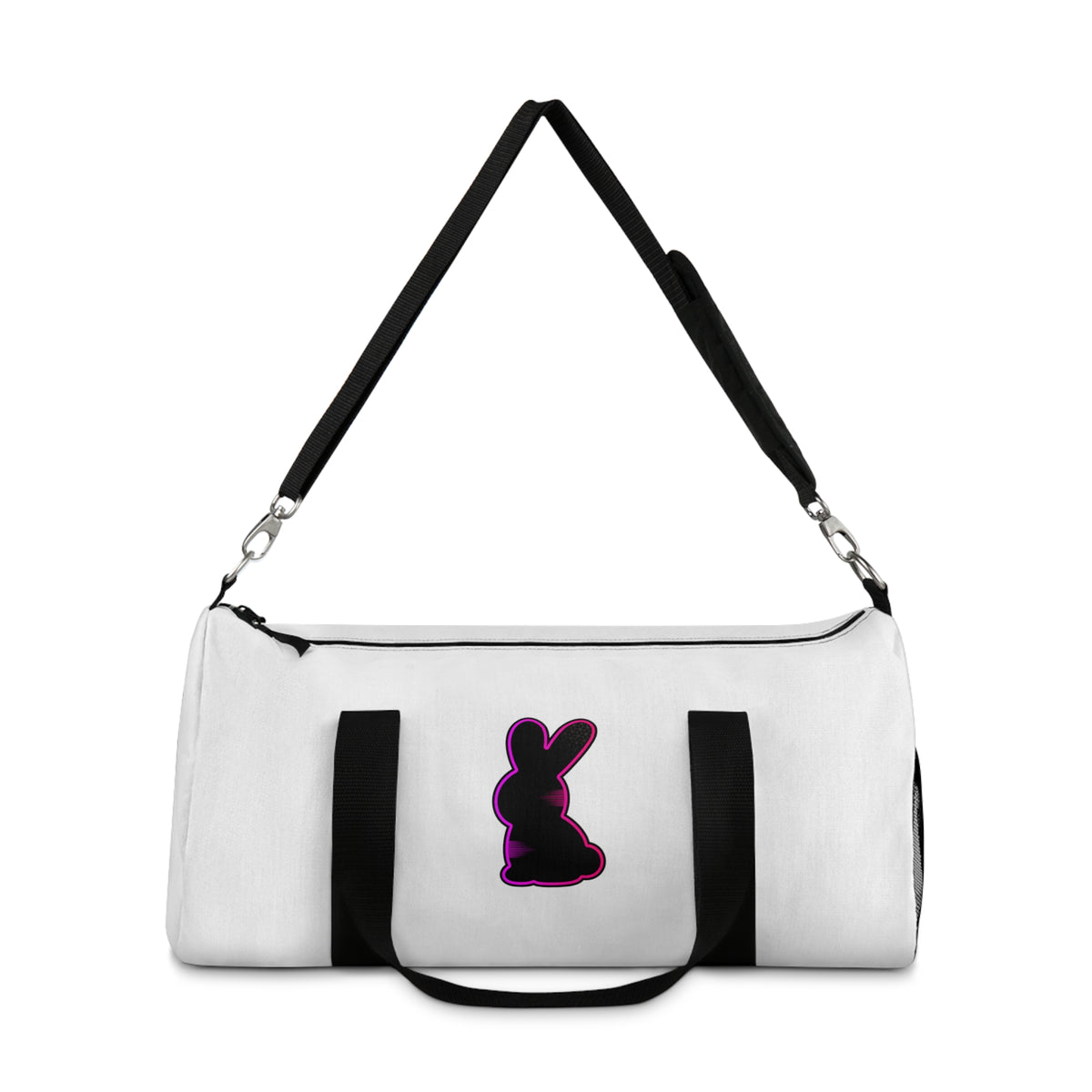 Static Bunny Duffel Bag - Ultraviolet
