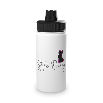 Static Bunny Water Bottle - Ultraviolet