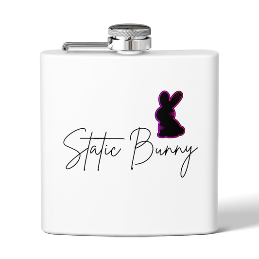 Static Bunny Flask - Ultraviolet