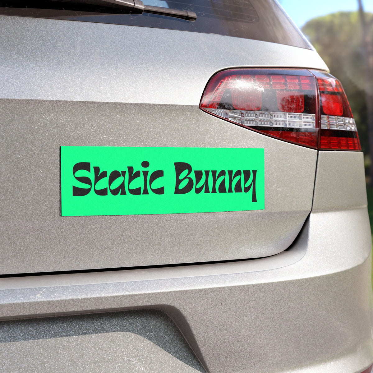 Static Bunny Magnet - Radioactive