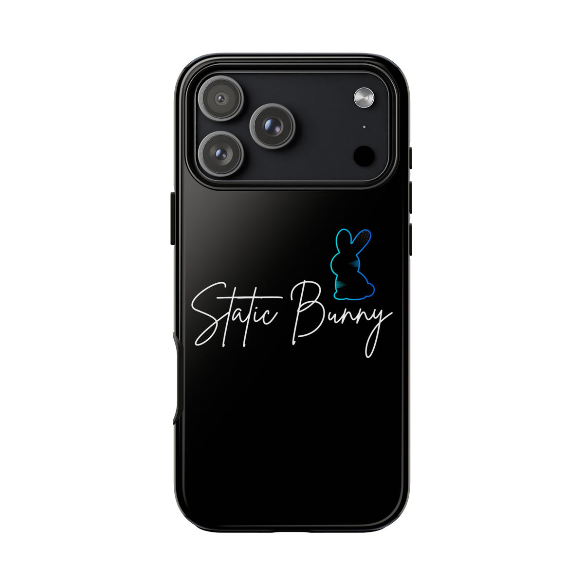 Static Bunny Phone Case - Deep Hydro