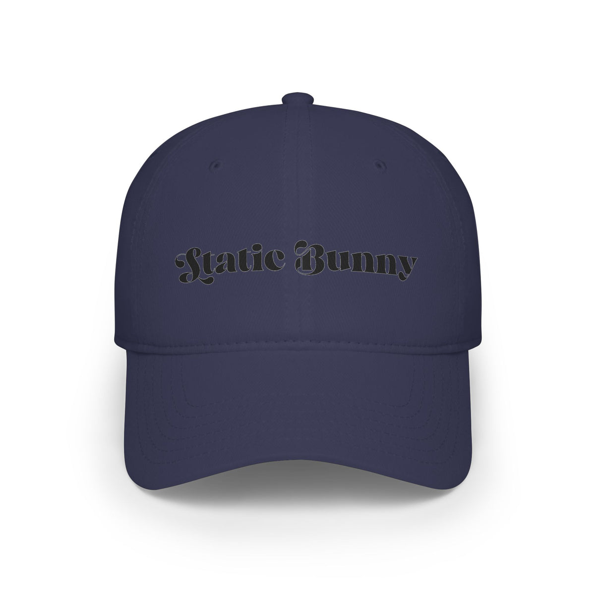 Static Bunny Baseball Cap - Deep Hydro Font
