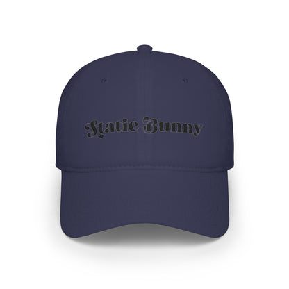 Static Bunny Baseball Cap - Deep Hydro Font