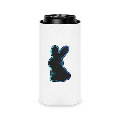 Static Bunny Can Cooler - Deep Hydro