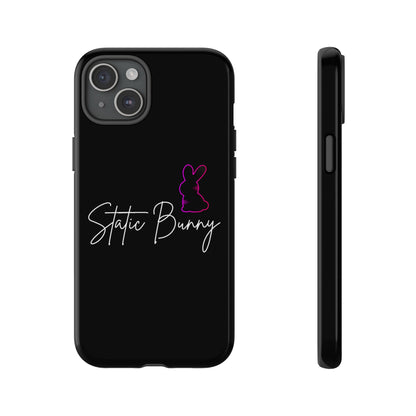 Static Bunny Phone Case - Ultraviolet