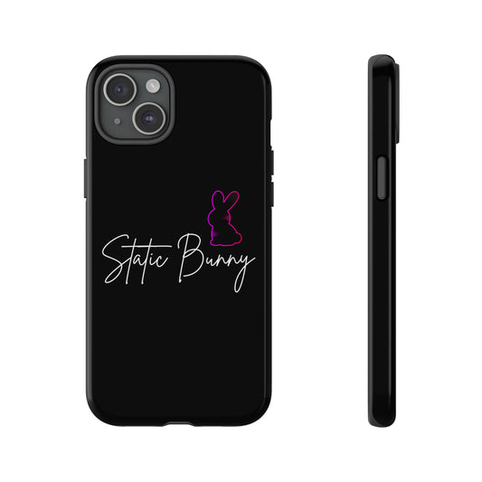 Static Bunny Phone Case - Ultraviolet
