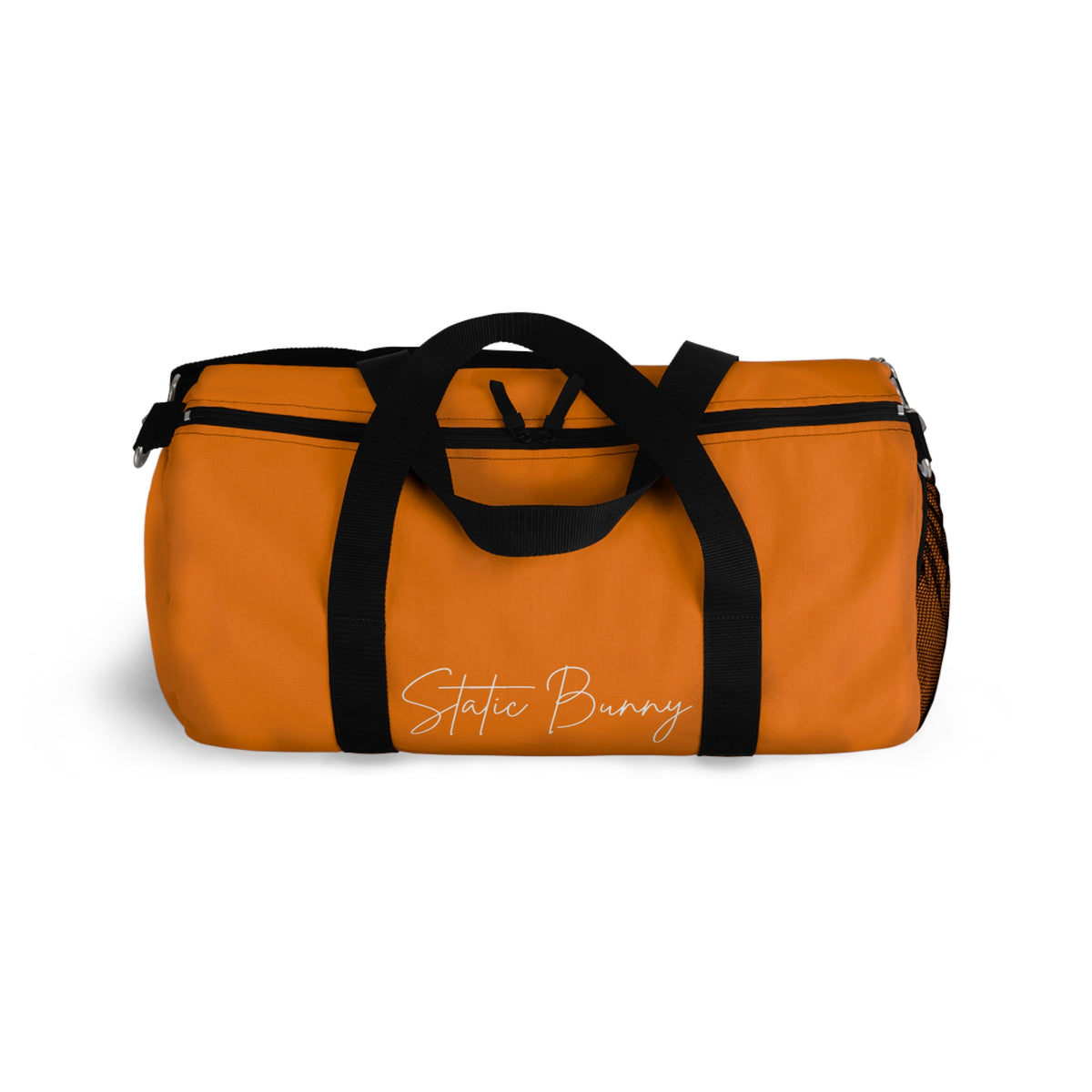 Neon Static Bunny Duffel Bag - Neon Sunset