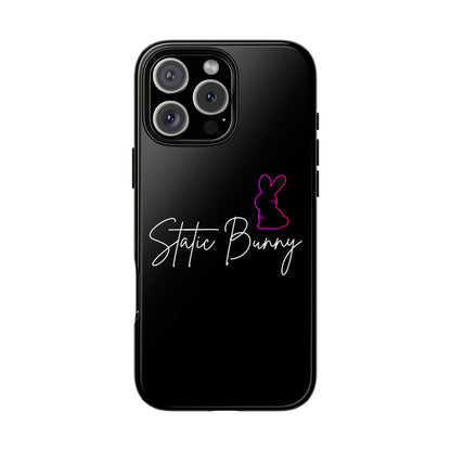 Static Bunny Phone Case - Ultraviolet