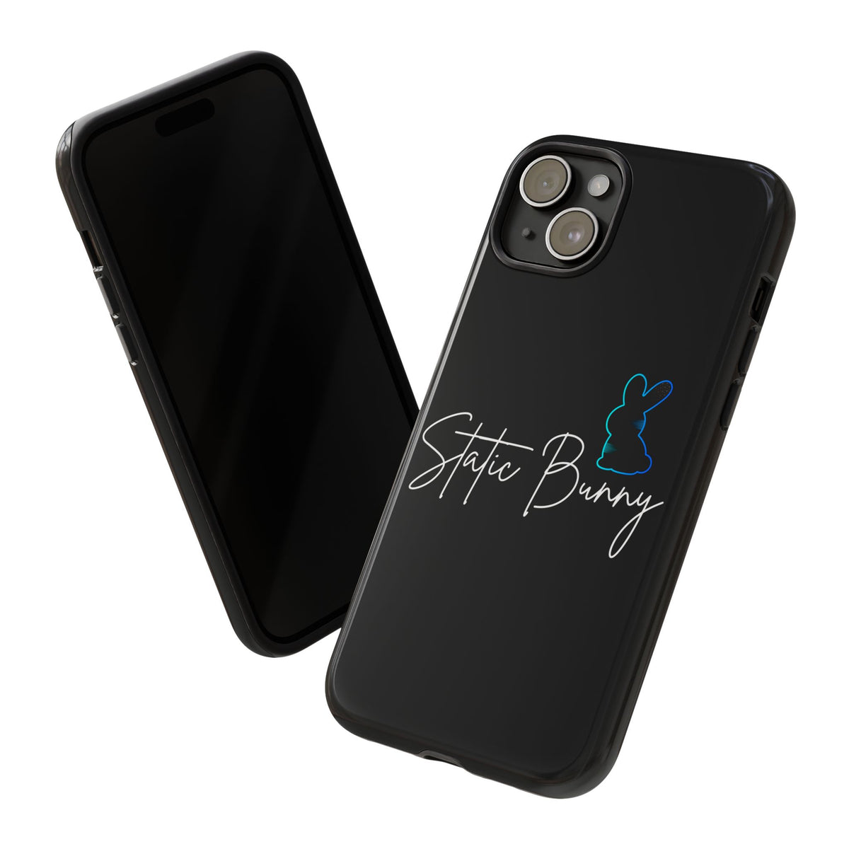 Static Bunny Phone Case - Deep Hydro