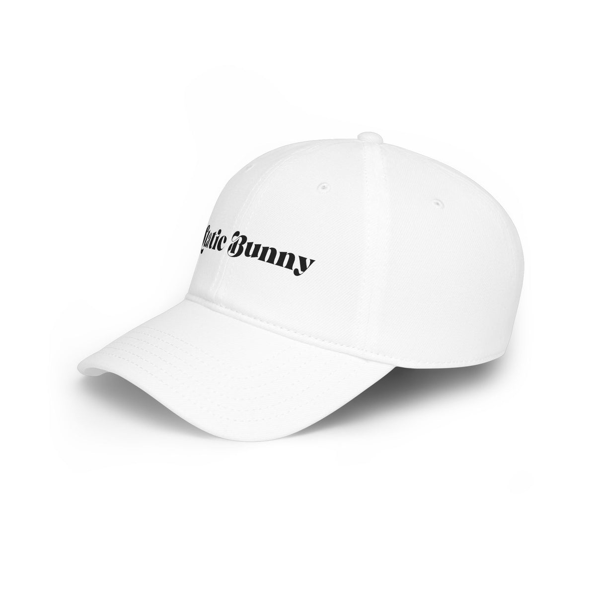 Static Bunny Baseball Cap - Deep Hydro Font