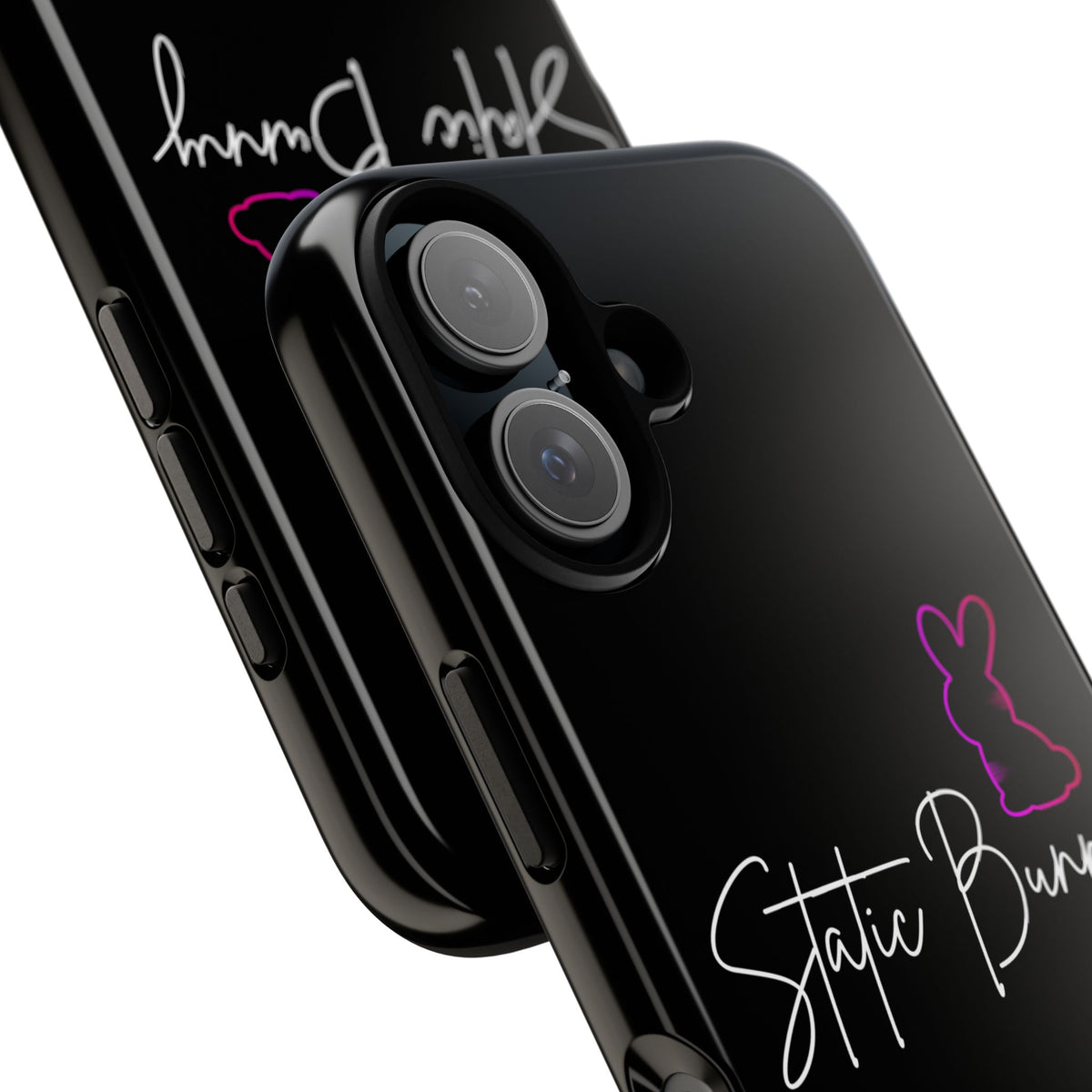 Static Bunny Phone Case - Ultraviolet
