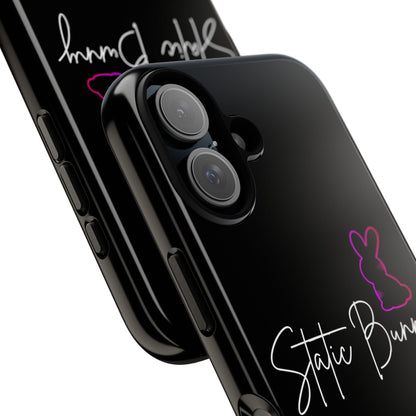Static Bunny Phone Case - Ultraviolet
