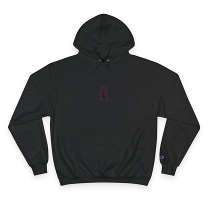 Static Bunny Hoodie - Ultraviolet